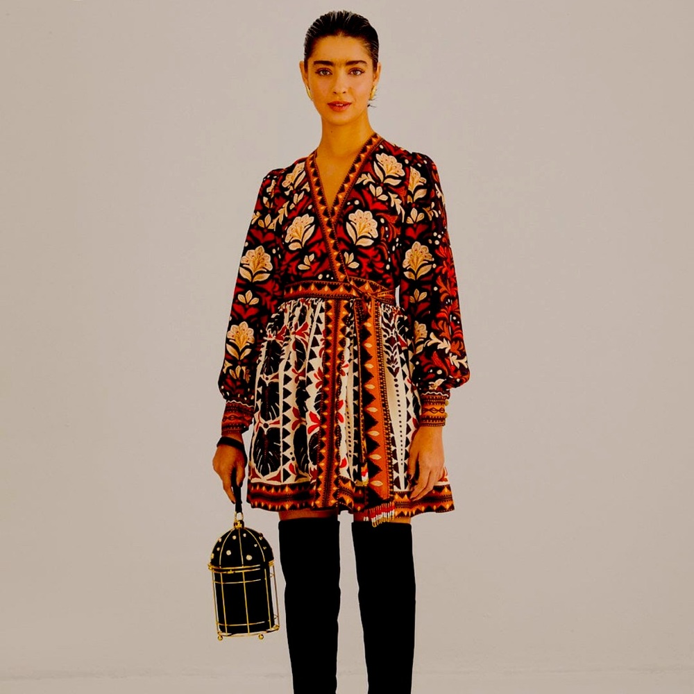 Farm Rio Tapestry Mini dress